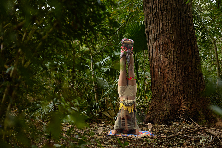 Headstanding Totem, 2014